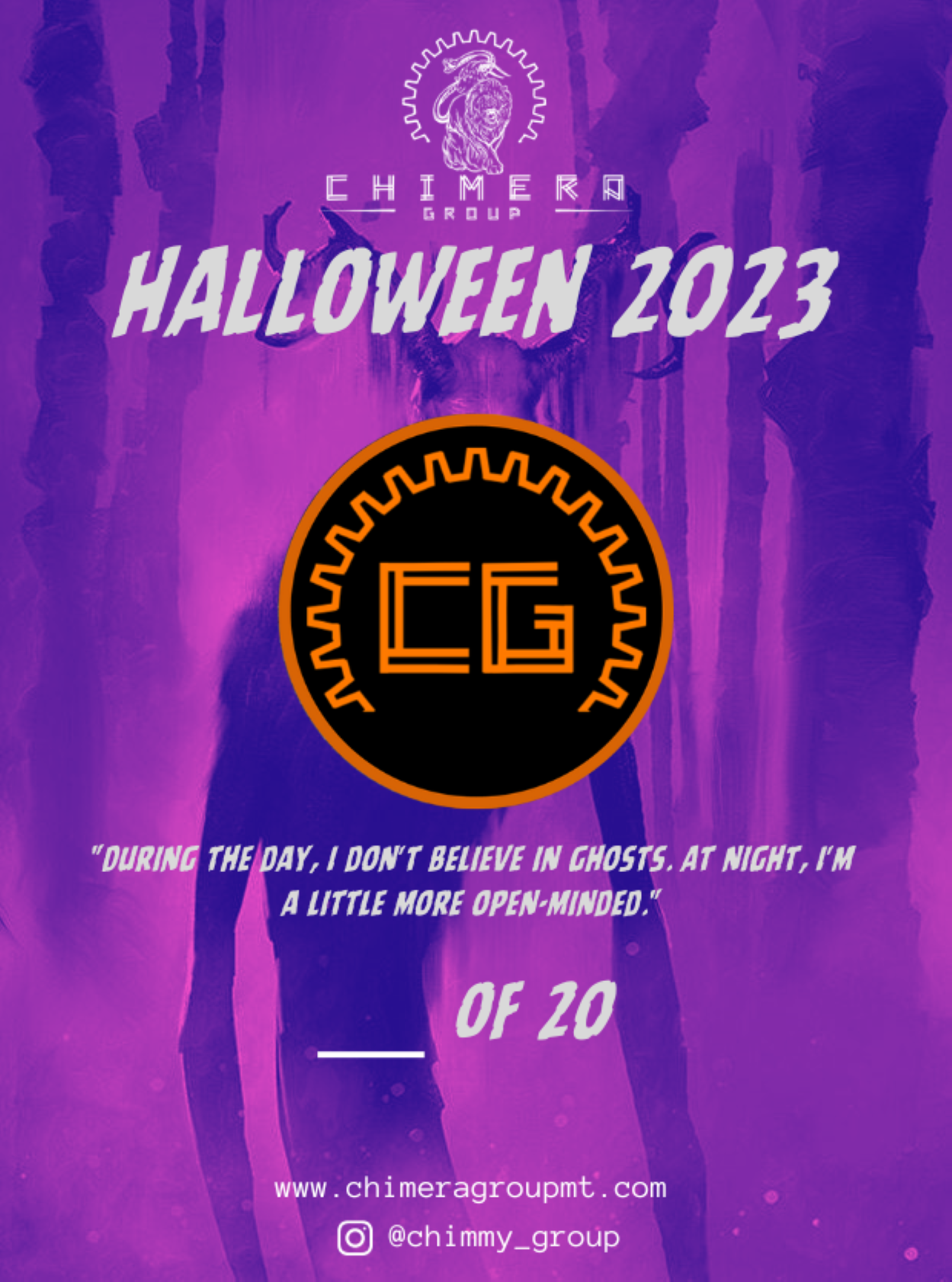 Limited "CG" Patch - Halloween '23 [1/20]