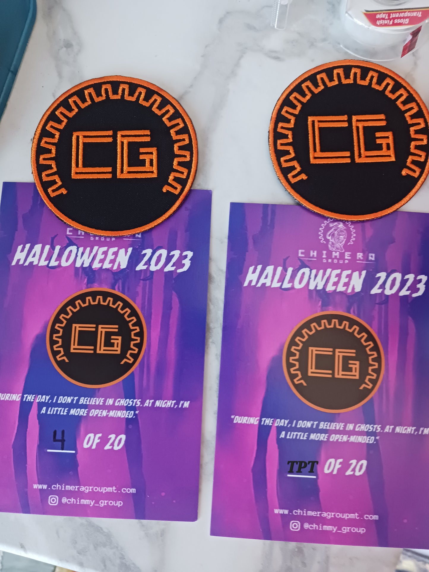 Limited "CG" Patch - Halloween '23 [1/20]